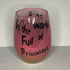 Handmade 3 pcs set wine glass ashtray resin sealed wine glasss and tray